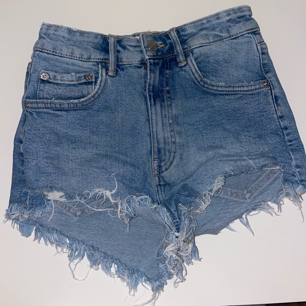 Zara denim shorts